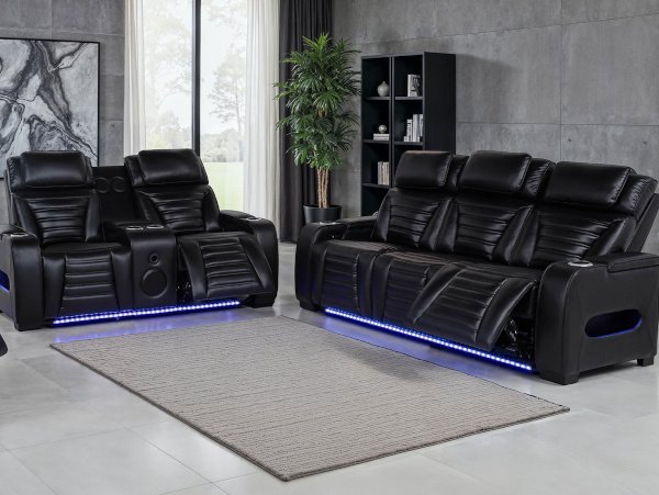 Zuma reclining power loveseat