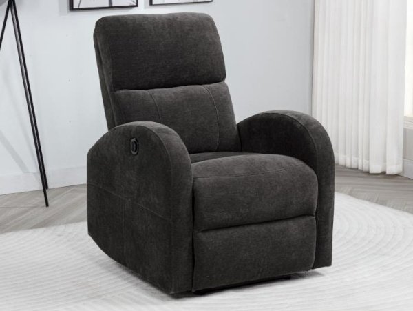 Grant power charcoal recliner