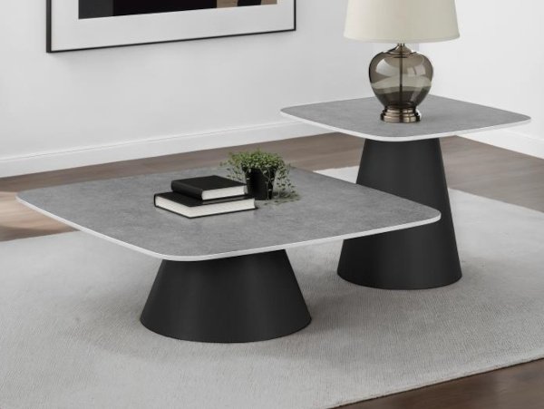 Eason gray coffee nesting table