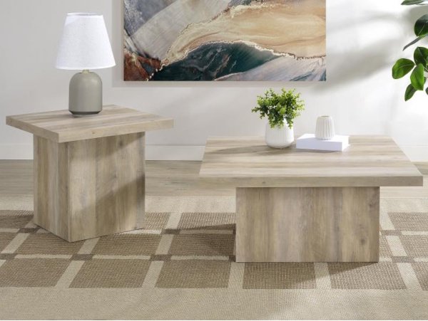 Devar gray coffee table set