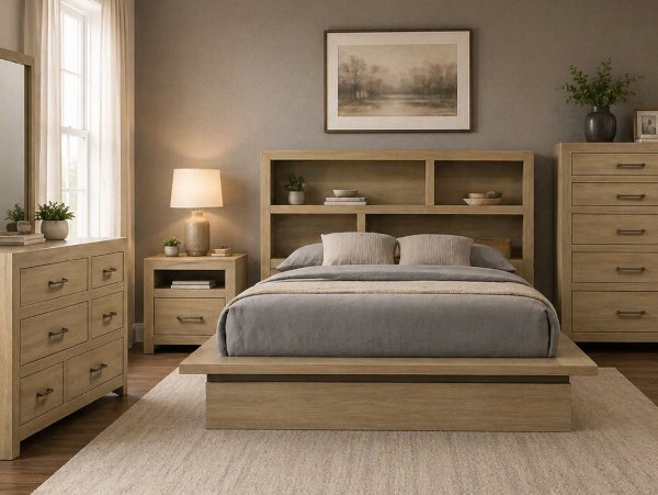 Hendricks platform storage bedroom set
