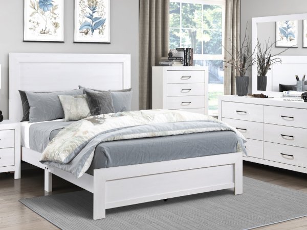 Corbin white bedroom set