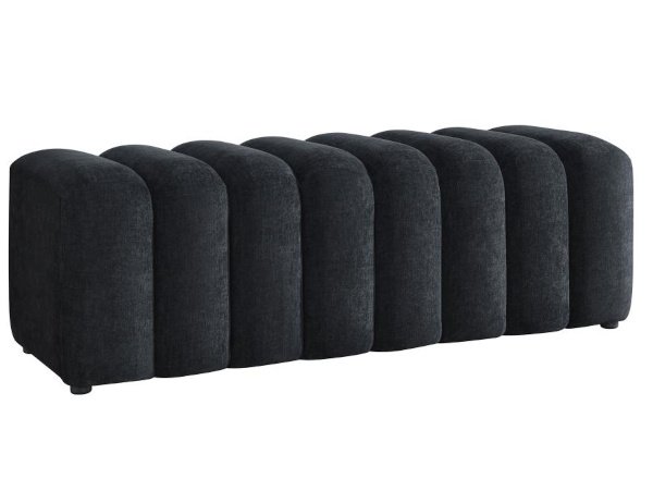 Summer black bench