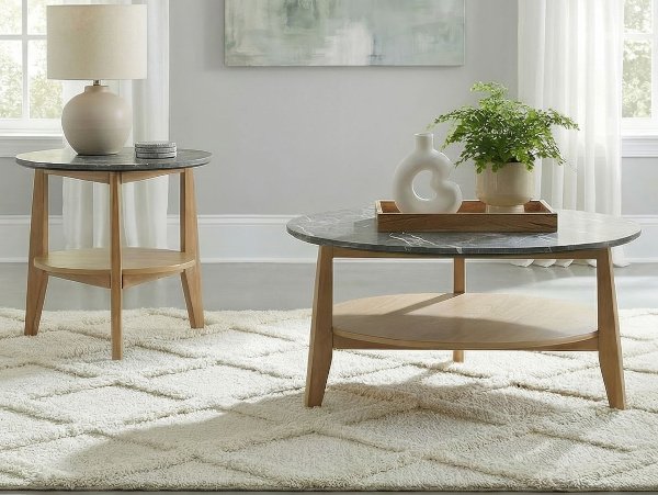 Bradley natural coffee table set