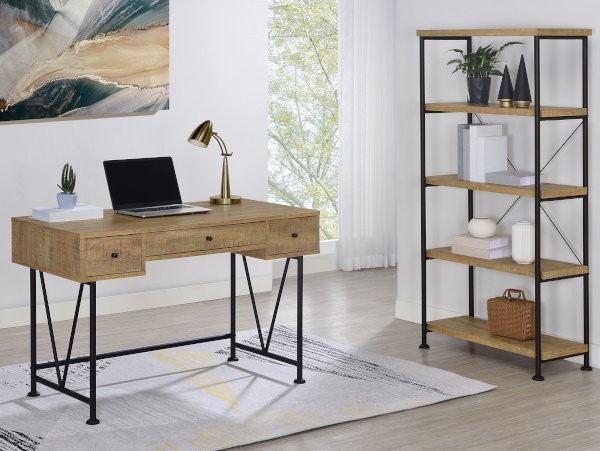 Barritt oak office set